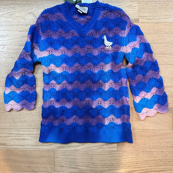 Gucci Tie Dye Knit Cotton Sweater - New with Tags - Picture 11 of 12